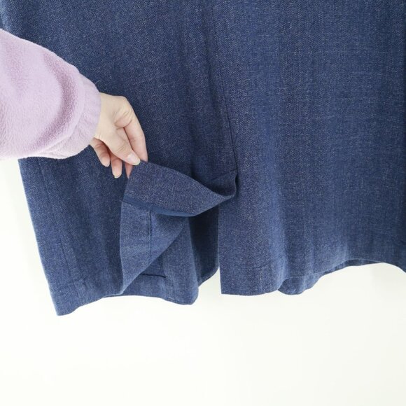 Women's Blue Blazer - Picture 6 of 15